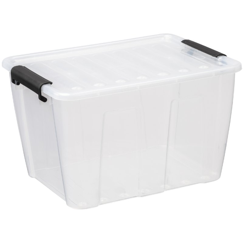 Transparante opbergbox van 15 liter
